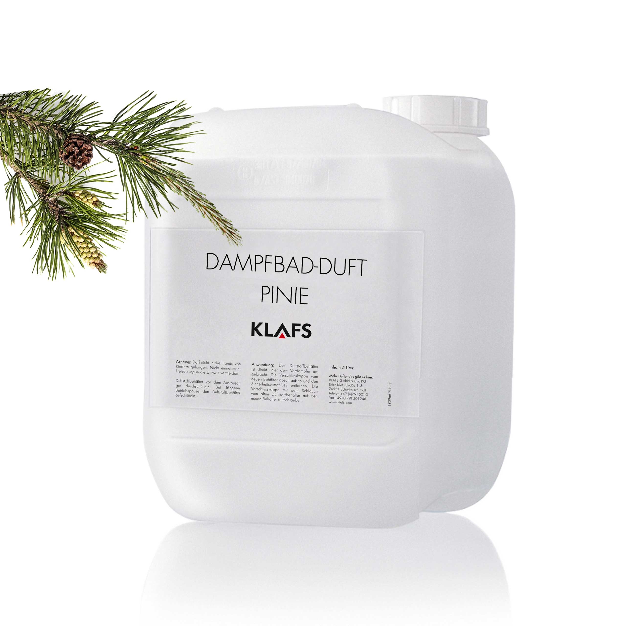 Duftstoffe für Dampfbad 5l Pinie