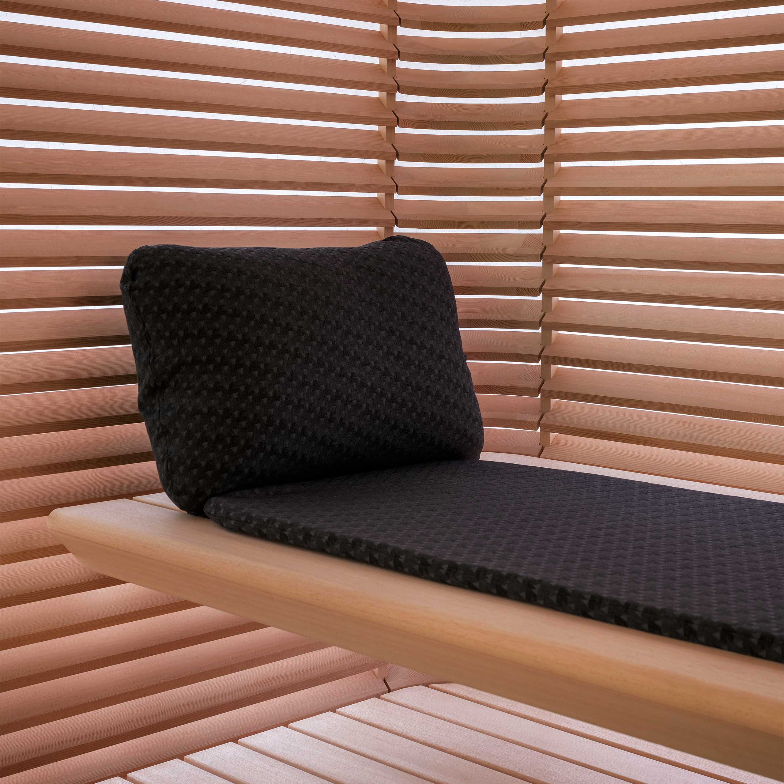 Saunakissen MOLLIS® M mit Bezug – NOOA Anthrazit