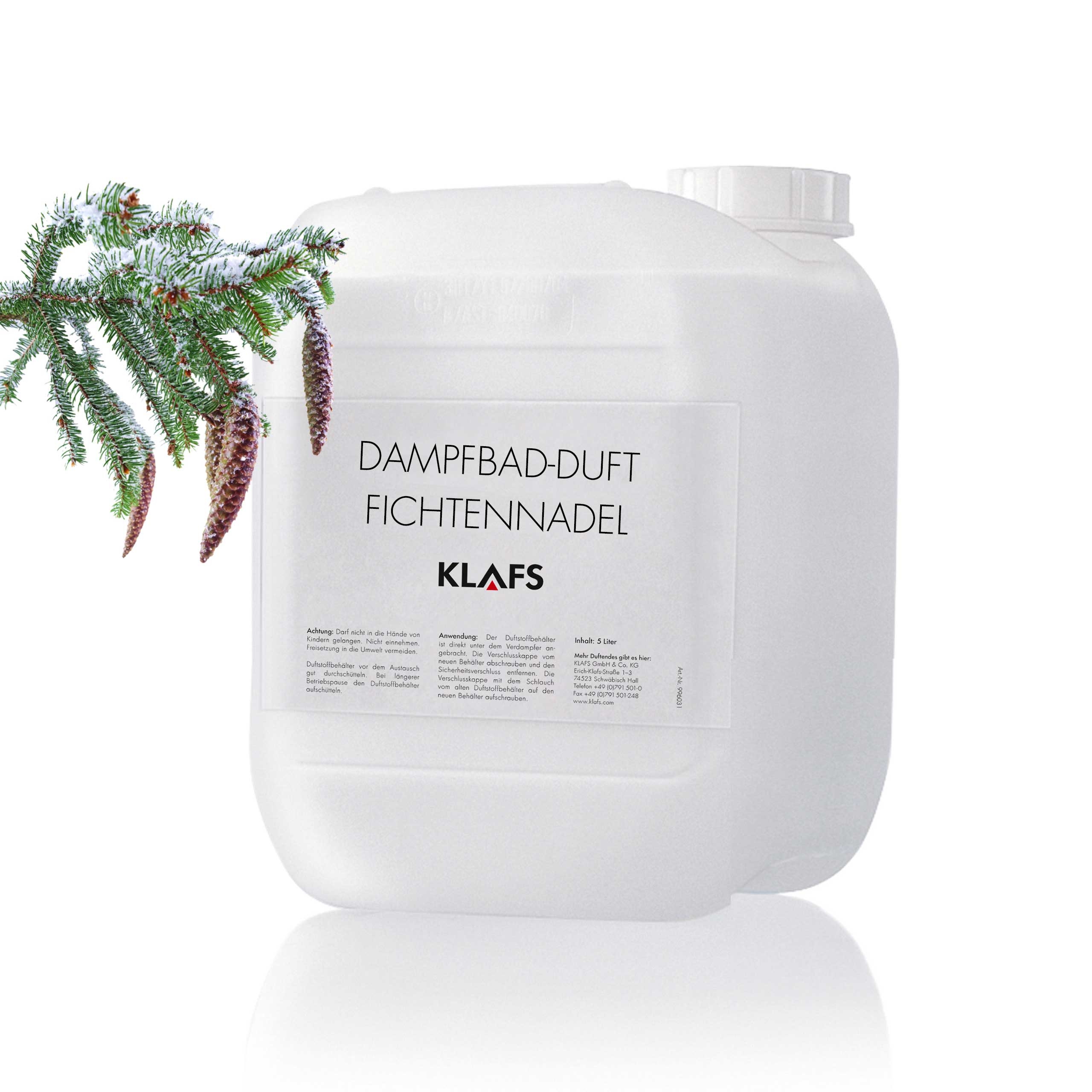 Duftstoffe für Dampfbad 5 L Fichtennadel