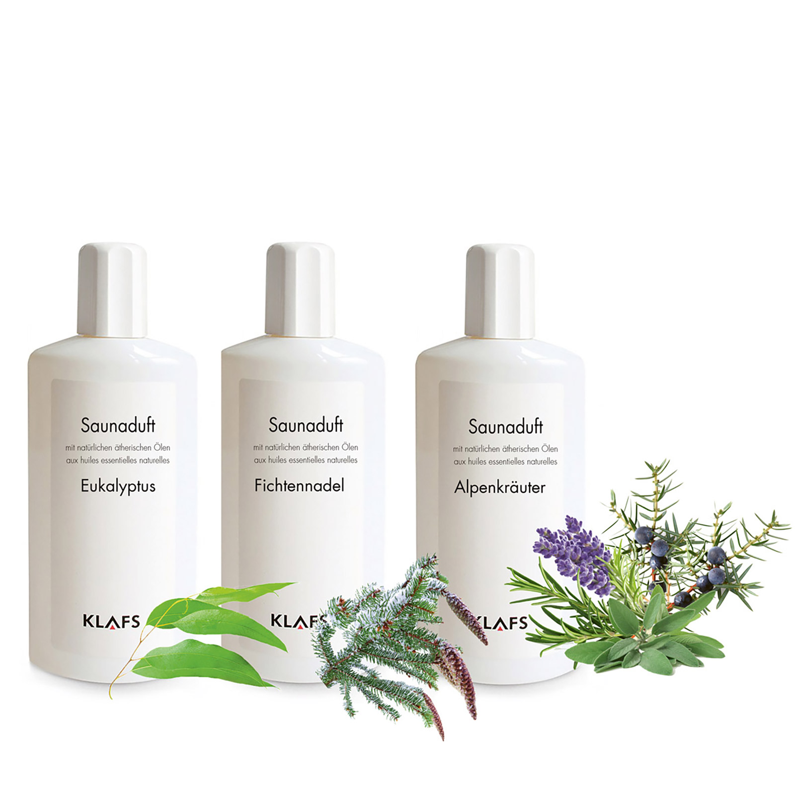 Kleines Saunaduft Paket 3 x 250ml