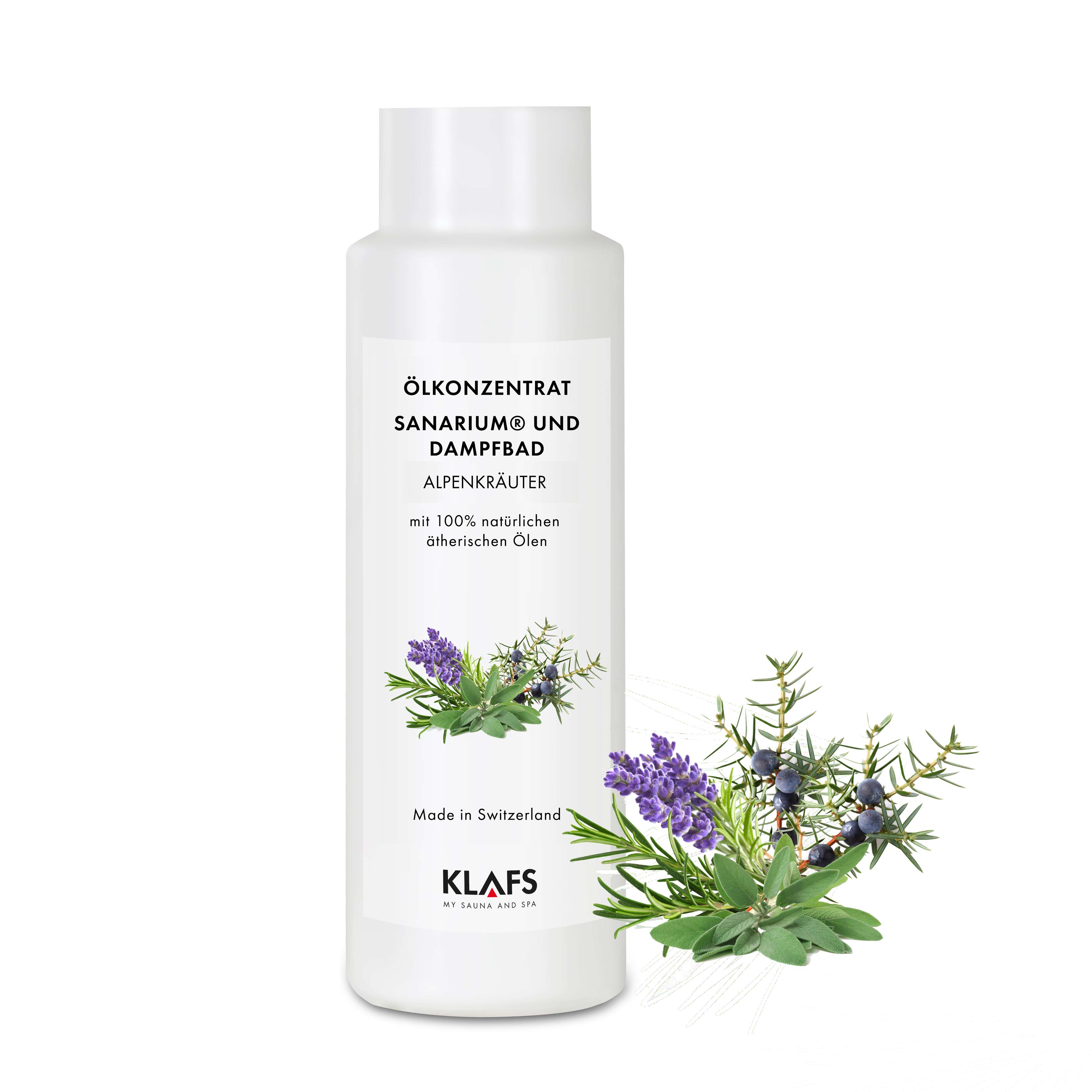 Ölkonzentrat SANARIUM® & Dampfbad Alpenkräuter