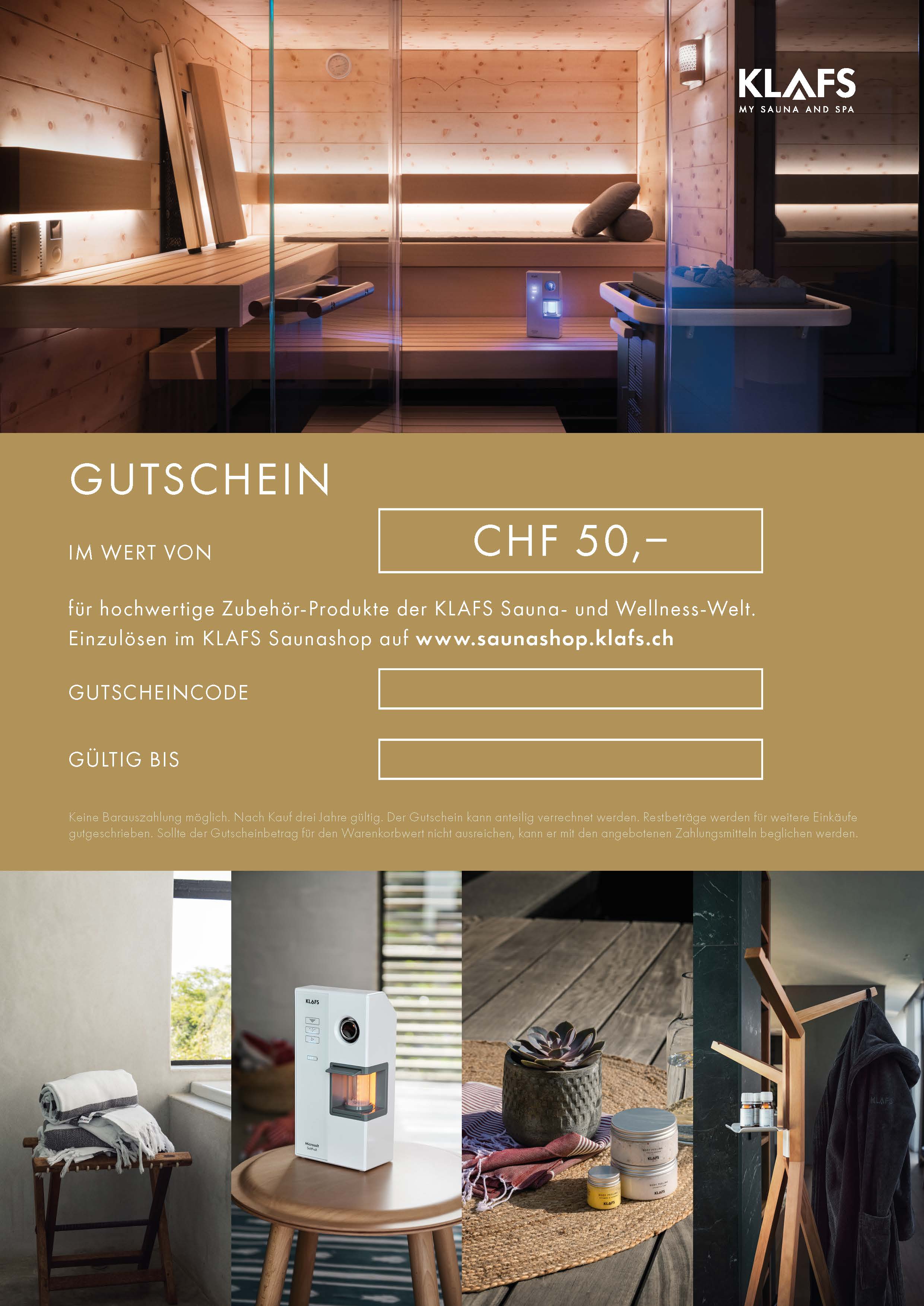 Geschenkgutschein CHF 50.-