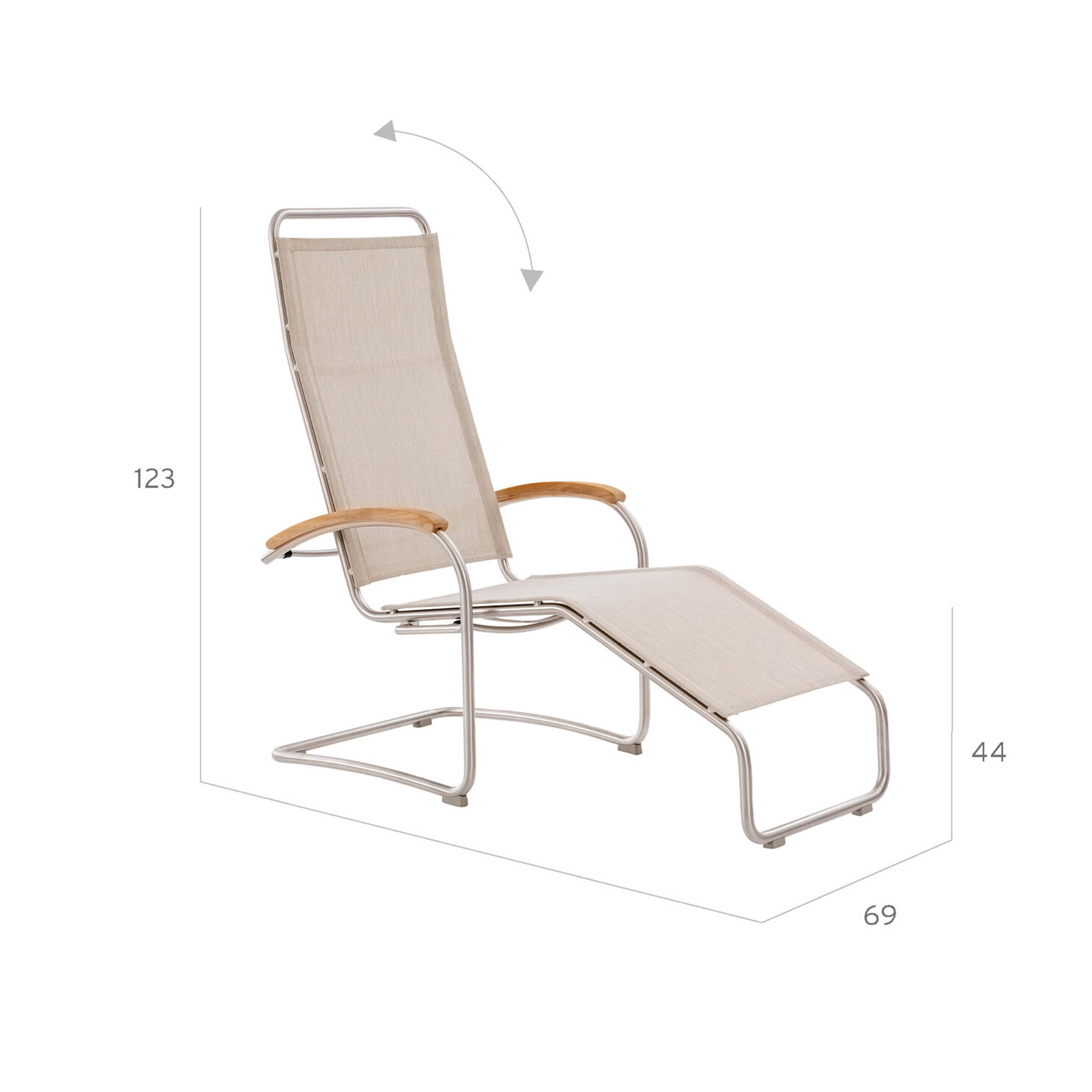 Ruheliege Sauna CHAIR