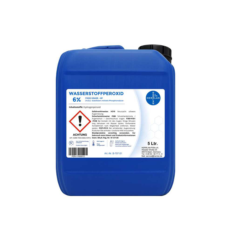 Wasserstoffperoxid 5 Liter – Effiziente Desinfektion für das KLAFS Schaumdampfbad ESPURO®